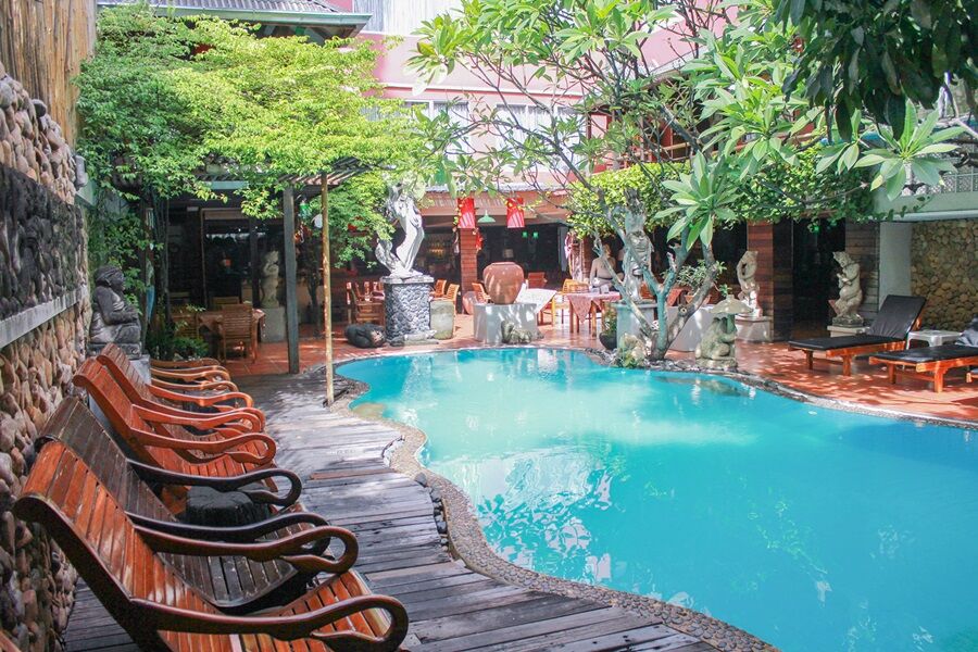 Villa Cha-Cha Banglumphu Банкок Екстериор снимка